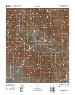Lone Star Mountain Arizona Historical topographic map, 1:24000 scale, 7.5 X 7.5 Minute, Year 2011