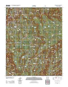 Long Valley Arizona Historical topographic map, 1:24000 scale, 7.5 X 7.5 Minute, Year 2011