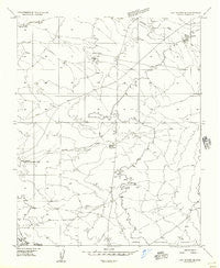 Lost Spring SE Arizona Historical topographic map, 1:24000 scale, 7.5 X 7.5 Minute, Year 1954