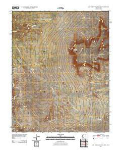 Lost Spring Mountain West Arizona Historical topographic map, 1:24000 scale, 7.5 X 7.5 Minute, Year 2011