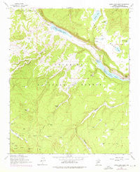 Lower Lake Mary Arizona Historical topographic map, 1:24000 scale, 7.5 X 7.5 Minute, Year 1962