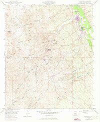 Mammoth Arizona Historical topographic map, 1:24000 scale, 7.5 X 7.5 Minute, Year 1948