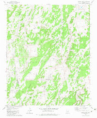 Manuel Seep Arizona Historical topographic map, 1:24000 scale, 7.5 X 7.5 Minute, Year 1982