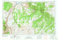 Marble Canyon Arizona Historical topographic map, 1:250000 scale, 1 X 2 Degree, Year 1956