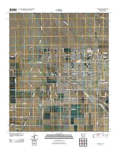 Maricopa Arizona Historical topographic map, 1:24000 scale, 7.5 X 7.5 Minute, Year 2011