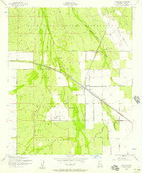 Maricopa Arizona Historical topographic map, 1:24000 scale, 7.5 X 7.5 Minute, Year 1952