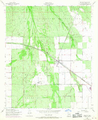 Maricopa Arizona Historical topographic map, 1:24000 scale, 7.5 X 7.5 Minute, Year 1952