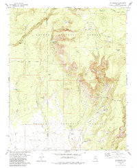 Matterhorn Arizona Historical topographic map, 1:24000 scale, 7.5 X 7.5 Minute, Year 1979