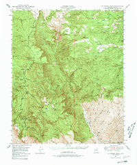 McFadden Peak Arizona Historical topographic map, 1:62500 scale, 15 X 15 Minute, Year 1949