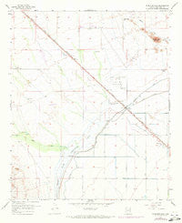 McMicken Dam Arizona Historical topographic map, 1:24000 scale, 7.5 X 7.5 Minute, Year 1957