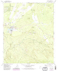 McNary Arizona Historical topographic map, 1:24000 scale, 7.5 X 7.5 Minute, Year 1977