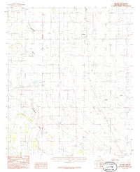 McNeal Arizona Historical topographic map, 1:24000 scale, 7.5 X 7.5 Minute, Year 1986