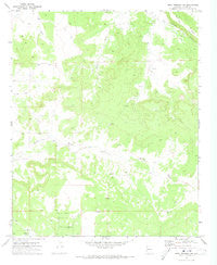 Mesa Redonda NW Arizona Historical topographic map, 1:24000 scale, 7.5 X 7.5 Minute, Year 1971