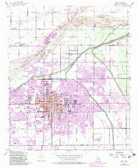 Mesa Arizona Historical topographic map, 1:24000 scale, 7.5 X 7.5 Minute, Year 1952