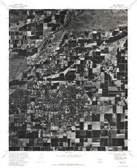 Mesa Arizona Historical topographic map, 1:24000 scale, 7.5 X 7.5 Minute, Year 1971