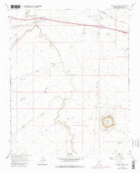 Meteor Crater Arizona Historical topographic map, 1:24000 scale, 7.5 X 7.5 Minute, Year 1968