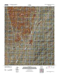 Middle Mountains South Arizona Historical topographic map, 1:24000 scale, 7.5 X 7.5 Minute, Year 2011