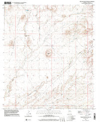 Million Dollar Tank Arizona Historical topographic map, 1:24000 scale, 7.5 X 7.5 Minute, Year 1996