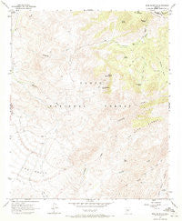 Mine Mountain Arizona Historical topographic map, 1:24000 scale, 7.5 X 7.5 Minute, Year 1963