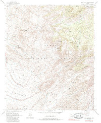 Mine Mountain Arizona Historical topographic map, 1:24000 scale, 7.5 X 7.5 Minute, Year 1963
