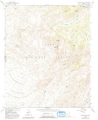 Mine Mountain Arizona Historical topographic map, 1:24000 scale, 7.5 X 7.5 Minute, Year 1963