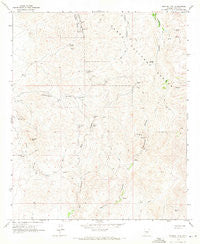 Mineral Mtn Arizona Historical topographic map, 1:24000 scale, 7.5 X 7.5 Minute, Year 1964