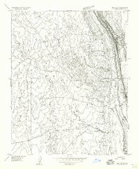 Moa Ave NW Arizona Historical topographic map, 1:24000 scale, 7.5 X 7.5 Minute, Year 1955