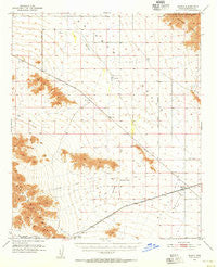 Mobile Arizona Historical topographic map, 1:62500 scale, 15 X 15 Minute, Year 1951