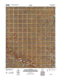 Moenave Arizona Historical topographic map, 1:24000 scale, 7.5 X 7.5 Minute, Year 2011
