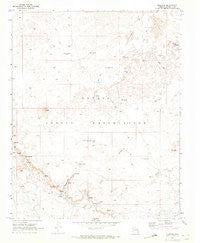 Moenave Arizona Historical topographic map, 1:24000 scale, 7.5 X 7.5 Minute, Year 1969