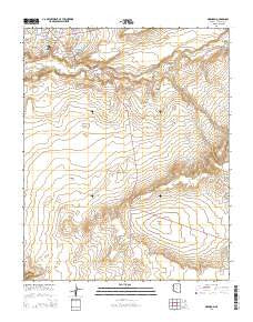 Moenkopi Arizona Current topographic map, 1:24000 scale, 7.5 X 7.5 Minute, Year 2014