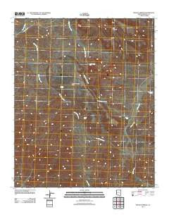 Mohave Springs Arizona Historical topographic map, 1:24000 scale, 7.5 X 7.5 Minute, Year 2011