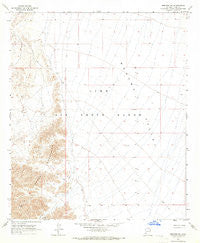 Mohawk SW Arizona Historical topographic map, 1:24000 scale, 7.5 X 7.5 Minute, Year 1965