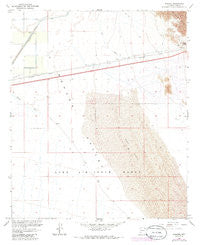 Mohawk Arizona Historical topographic map, 1:24000 scale, 7.5 X 7.5 Minute, Year 1965