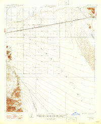 Mohawk Arizona Historical topographic map, 1:62500 scale, 15 X 15 Minute, Year 1928