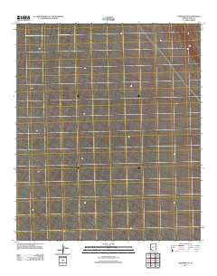 Mohawk SE Arizona Historical topographic map, 1:24000 scale, 7.5 X 7.5 Minute, Year 2011