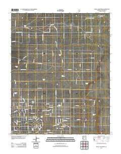 Molly Ann Draw Arizona Historical topographic map, 1:24000 scale, 7.5 X 7.5 Minute, Year 2012
