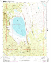 Mormon Lake Arizona Historical topographic map, 1:24000 scale, 7.5 X 7.5 Minute, Year 1965