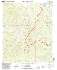 Mount Baldy Arizona Historical topographic map, 1:24000 scale, 7.5 X 7.5 Minute, Year 1997