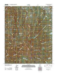 Mount Baldy Arizona Historical topographic map, 1:24000 scale, 7.5 X 7.5 Minute, Year 2011