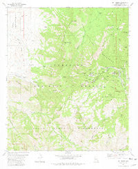 Mt. Lemmon Arizona Historical topographic map, 1:24000 scale, 7.5 X 7.5 Minute, Year 1981