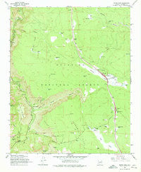 Munds Park Arizona Historical topographic map, 1:24000 scale, 7.5 X 7.5 Minute, Year 1965