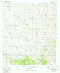 Murphy Peak Arizona Historical topographic map, 1:24000 scale, 7.5 X 7.5 Minute, Year 1981