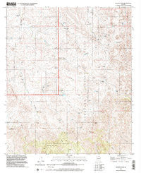 Murphy Peak Arizona Historical topographic map, 1:24000 scale, 7.5 X 7.5 Minute, Year 1996