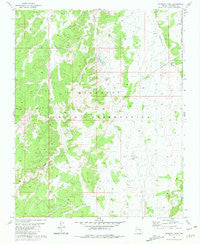 National Tank Arizona Historical topographic map, 1:24000 scale, 7.5 X 7.5 Minute, Year 1981