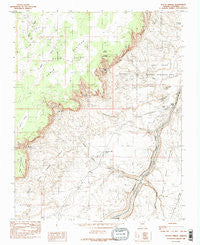 Navajo Bridge Arizona Historical topographic map, 1:24000 scale, 7.5 X 7.5 Minute, Year 1985