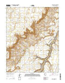 Navajo Bridge Arizona Current topographic map, 1:24000 scale, 7.5 X 7.5 Minute, Year 2014