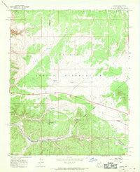 Nelson Arizona Historical topographic map, 1:24000 scale, 7.5 X 7.5 Minute, Year 1967