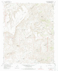New River Mesa Arizona Historical topographic map, 1:24000 scale, 7.5 X 7.5 Minute, Year 1964