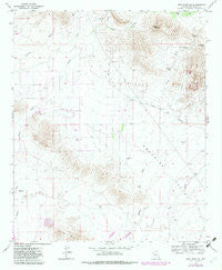 New River SE Arizona Historical topographic map, 1:24000 scale, 7.5 X 7.5 Minute, Year 1964